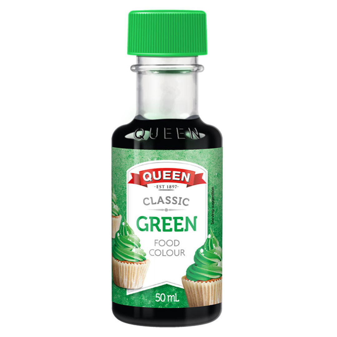 CLOVERS FOODCOLOUR GREEN 50ML